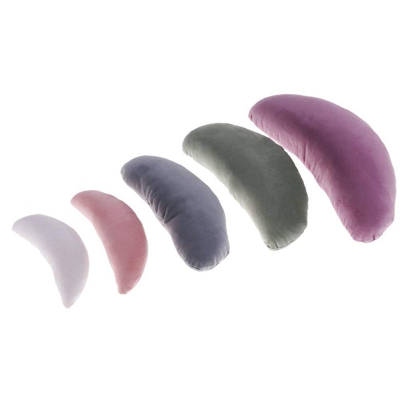 KODORIA 5pcs Newborn Baby Photography Props Moon Pillow Posing Props Newborn Basket Filler Fotografia - Colorful - Image 3